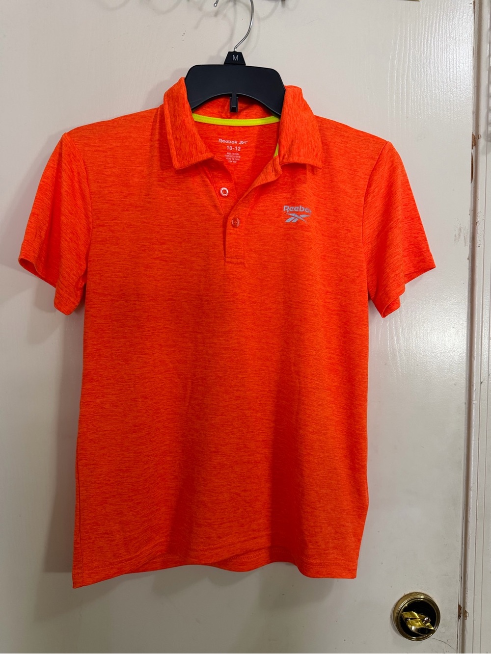 Reebok Kids Orange Polo Shirt (269)